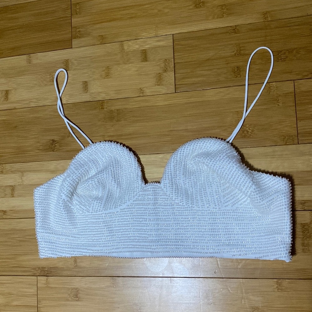 Zara Beaded Bustier